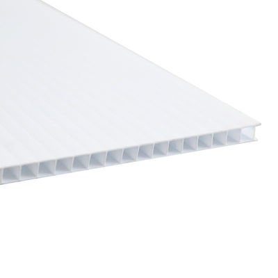 12mm المموج Twinwall البلاستيك ورقة البولي بروبلين فارغة كوروبلاست