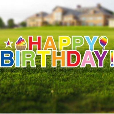 كورفلوت Yard Card 4mm لافتات ساحة عيد الميلاد البلاستيكية المموجة