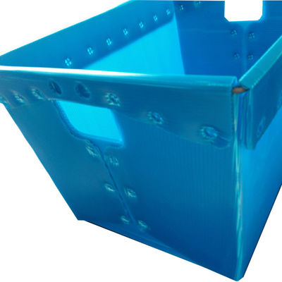 Multicolored Folding Plastic Mail Tote Extruded Twinwall Plastic Board