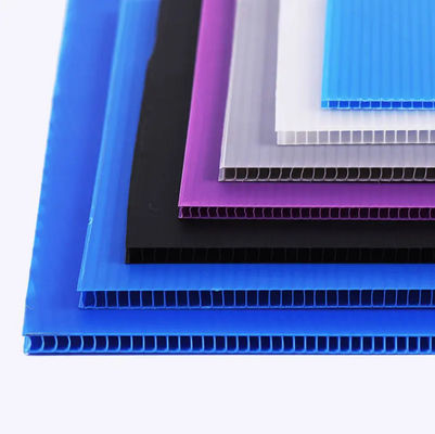 Polypropylene Hollow Sheet Recycled Lightweight Customized Durable