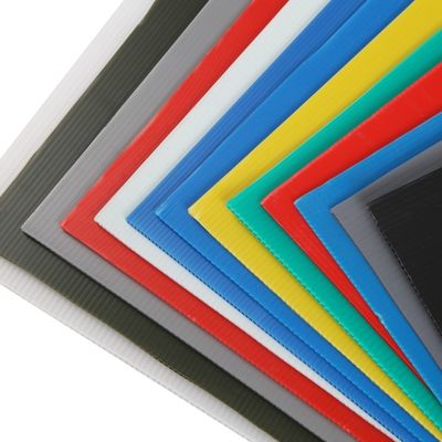 البلاستيك المموج PP المجلس الجوف ورقة البولي بروبلين أجوف 2mm-12mm سمك