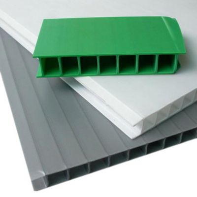 البلاستيك المموج PP المجلس الجوف ورقة البولي بروبلين أجوف 2mm-12mm سمك