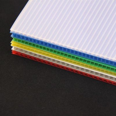 3mm لوحة المشروع الأبيض كورفلوت المجلس الأغطية Correx تسرب المياه