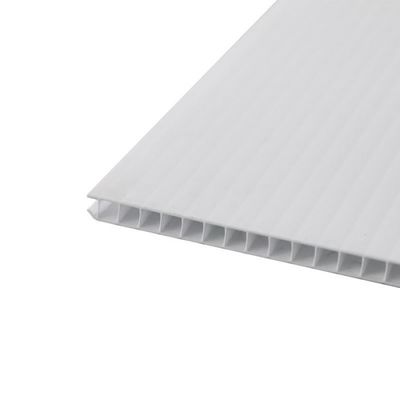 3mm لوحة المشروع الأبيض كورفلوت المجلس الأغطية Correx تسرب المياه