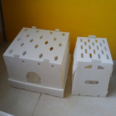Turnover PP صندوق بلاستيك مموج جوفاء كورفلوت صناديق تخزين
