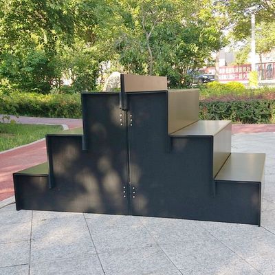 حامل زهور تجاري يقف كورفلوت 4 Tier Floral Stand