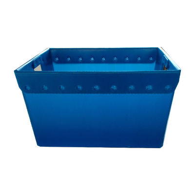 PP Mail Tote Turnover Packaging المموج PP Box القابل لإعادة التدوير