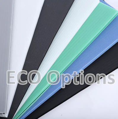 إعادة تدوير ورق بلاستيكي متجلي من PP Corflute Board مخصصة حماية ECO