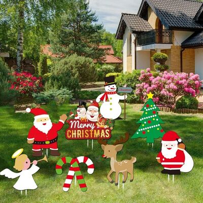 علامات PP Yard خفيفة الوزن وقوية ومقاومة للطقس ويمكن تخصيصها بالكامل مع تصاميمك المطبوعة والشعارات والنصوص والألوان.
